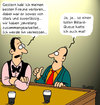 Cartoon: Freundschaft (small) by Karsten Schley tagged freundschaft,männer,männerfreundschaft,sport,snooker,billard,tod,gesellschaft