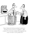 Cartoon: Gespentisch!! (small) by Karsten Schley tagged business,wirtschaft,büro,management,arbeitgeber,arbeitnehmer,übernatürliches,kompetenz,gesellschaft