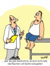Cartoon: Gesundheit (small) by Karsten Schley tagged gesundheit,ärzte,medizin,rauchen,trinken