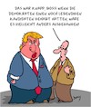 Cartoon: Gewinner Trump (small) by Karsten Schley tagged politik,wahlen,usa,trump,biden,demokratie