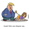 Cartoon: Guter alter Donald (small) by Karsten Schley tagged trump,frauen,belästigung,usa,wahlkampf,republikaner,sex,chauvinismus