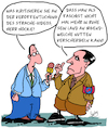 Cartoon: Höckes Kritik (small) by Karsten Schley tagged afd,fpö,neonazis,höcke,korruption,landesverrat,oligarchen,gesetze,österreich,populisten,rechtsextremisten,demokratie,politik