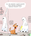 Cartoon: Hunde sehen das (small) by Karsten Schley tagged haustiere,hunde,fähigkeiten,instinkte,gespenster,übersinnliches,geister,mythen,legenden,medien,literatur,filme,comics