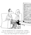 Cartoon: Idiotensicher (small) by Karsten Schley tagged fernsehen,intelligenz,niveau,unterhaltung,zuschauer,konsum,gesellschaft