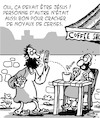 Cartoon: Jesus !! (small) by Karsten Schley tagged jesus,religion,christianisme,foi,bible,histoire,cerises,societe