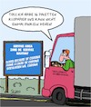 Cartoon: Klopapier (small) by Karsten Schley tagged klopapier,corona,transport,fernfahrer,raststätten,service,versorgung,politik