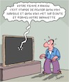 Cartoon: La femme a raison (small) by Karsten Schley tagged espionnage,europe,usa,cia,bnd,nsa,democratie,scandale,politique