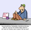 Cartoon: Linker Unsinn (small) by Karsten Schley tagged wirtschaft,politik,soziales,business,armut,geld,gesellschaft,midestlohn,gewerkschaften