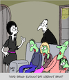 Cartoon: Männer im Haushalt (small) by Karsten Schley tagged männer,frauen,vampire,haushalt,gleichberechtigung,literatur,horror,filme,comics,medien,tv,beziehungen,ehe,liebe,gesellschaft