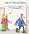 Cartoon: Management-Superstar (small) by Karsten Schley tagged karriere,management,kommunikation,rhetorik,kompetenz,wirtschaft,business,jobs,büro,arbeitgeber,arbeitnehmer,gesellschaft