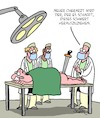 Cartoon: Neuer Chefarzt (small) by Karsten Schley tagged medizin,karriere,ärzte,chefärzte,märchen,legenden,literatur,filme,medien,gesundheit