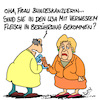 Cartoon: Oha!! (small) by Karsten Schley tagged merkel,trump,deutschland,usa,politik,europa,eu,treffen,diplomatie,gesundheit,medien