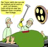 Cartoon: Operation (small) by Karsten Schley tagged medizin,gesundheit,ärzte,operation,krankenhaus,sport,golf,gesellschaft,deutschland