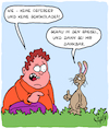 Cartoon: Ostern (small) by Karsten Schley tagged ostern,feiertage,osterhase,ostereier,süssigkeiten,zucker,übergewicht,kinder,gesundheit,fettleibigkeit,diabetes,mythen,aberglaube,religion