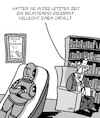 Cartoon: Psychologie (small) by Karsten Schley tagged psychologie,stress,traumata,psychiater,patienten,ärzte,technik,gesellschaft