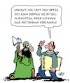 Cartoon: Religionsfreiheit (small) by Karsten Schley tagged religion,judentum,religionsfreiheit,rituale,muslime,islamismus,terrorismus,karikaturen,politik,gesellschaft,eugh,justiz,demokratie