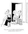 Cartoon: Risiko! (small) by Karsten Schley tagged wirtschaft,business,spezialisten,risikoanalyse,anlagen,geld,investitionen,rendite,büro