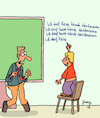 Cartoon: Schüler und Lehrer (small) by Karsten Schley tagged schule,schüler,schülerinnen,lehrer,lehrerinnen,disziplin,ordnung,lernen,bildung,kreativität,pisa,eltern,kinder,erziehung,gesellschaft