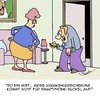 Cartoon: Smartphones sind GEFÄHRLICH!!! (small) by Karsten Schley tagged smartphones,kommunikation,technik,gesundheit,männer,frauen,gesellschaft,deutschland,krankenversicherung