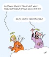 Cartoon: Super Ideen (small) by Karsten Schley tagged covid,19,usa,trump,gesundheit,bildung,ansteckung,politik,pandemie,gesellschaft