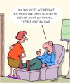 Cartoon: Toleranz (small) by Karsten Schley tagged diskussionen,meinungen,politik,facebook,toleranz,arroganz,bildung,gesellschaft,medien