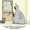 Cartoon: Tot gelacht (small) by Karsten Schley tagged leben,tod,humor,zufall,krankheit,gesundheit,lachen