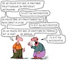 Cartoon: Un Homme tres Mauvais (small) by Karsten Schley tagged politique,israel,palestine,guerre,netanyahu,discussions