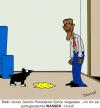 Cartoon: US First Dog (small) by Karsten Schley tagged usa politik haustiere