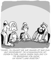 Cartoon: Vermittlung (small) by Karsten Schley tagged politik,familien,eltern,kinder,erziehung,kommunikation,vermittlung,qatar