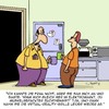 Cartoon: Virtuell (small) by Karsten Schley tagged technik,virtuell,wissenschaft,forschung,spiele,elektronik,business,shopping,wirtschaft,elektromärkte,männer,frauen,sex