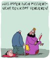 Cartoon: Was immer passiert... (small) by Karsten Schley tagged religion,politik,islam,extremismus,kriminalität,enthauptungen,frankreich,europa