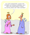 Cartoon: Wetten dass...?! (small) by Karsten Schley tagged fußgänger,lkw,verkehr,unfälle,dummheit,verkehrstote,wetten,gesellschaft