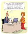 Cartoon: Wirtschaftsprognosen (small) by Karsten Schley tagged wirtschaft,prognosen,rezession,business,politik,jobs,management,zukunft,gesellschaft