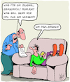 Cartoon: Zeugnis (small) by Karsten Schley tagged bildung,schule,schulsystem,bildungspolitik,schüler,wissen,jugend,zukunft,jobaussichten,gesellschaft,eltern,familie