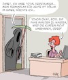 Cartoon: Zu spät (small) by Karsten Schley tagged termine,zeit,kunden,leben,tod,business,jobs,pünktlichkeit,gesellschaft