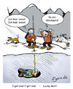 Cartoon: lucky (small) by Egero tagged lucky,glück,egero,eger