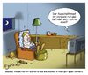 Cartoon: switch off (small) by Egero tagged tv fernsehen egero eger