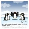 Cartoon: Wette (small) by Egero tagged pinguin wette bet egero eger