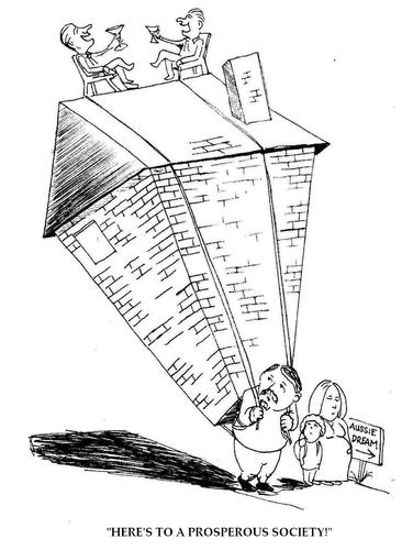 Cartoon: A prosperous society (medium) by urbanmonk tagged society