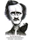 Cartoon: Edgar Allan Poe (small) by urbanmonk tagged portraits