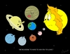 Cartoon: Fed Up Solar System (small) by Brian Ponshock tagged earth solar system sun saturn planets