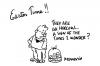 Cartoon: Easter Time (small) by John Meaney tagged easter,egg,basket,kid