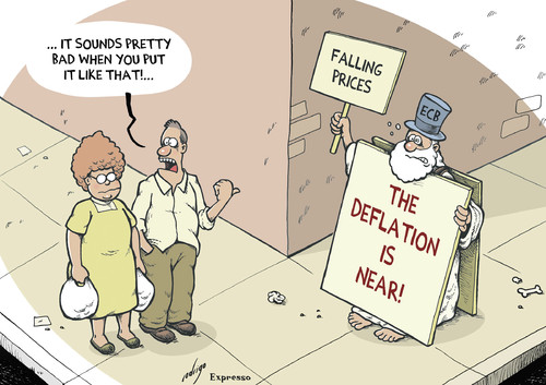 Cartoon: Apricealypse (medium) by rodrigo tagged ecb,consumers,deflation,eu,union,european,prices,economy