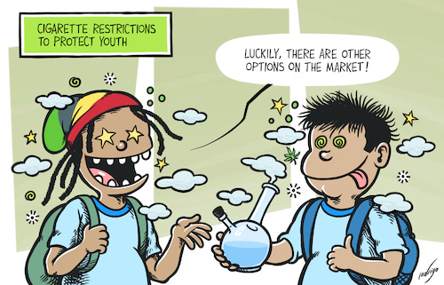 Cartoon: Smokulture (medium) by rodrigo tagged smoking,cigarettes,tobacco,children,young,youth,students,schools,education,culture,international,society,france,health,law,restrictions,europe,eu,europeanunion,drugs,addiction,smoking,cigarettes,tobacco,children,young,youth,students,schools,education,culture,international,society,france,health,law,restrictions,europe,eu,europeanunion,drugs,addiction