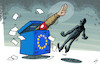 Cartoon: Europe all right? (small) by rodrigo tagged europeanunion,eu,europe,politics,election,international,farright,rightwing,nazi,brussels,mainstream,party,democracy,immigration,society,education,economy,populism,politicians,migrants,crisis,diplomacy,extremism,security,violence,racism