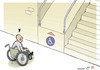 Cartoon: Handicapped architecture (small) by rodrigo tagged handicap,disabled,obstacles,architecture,equality,society