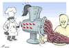 Cartoon: Horsepowered meat (small) by rodrigo tagged horse meat beef europe european union eu lasagna hamburger sanity control health food