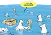 Cartoon: Solution for global warming (small) by rodrigo tagged global warming climate pollution polar bear cap cancun conference