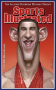 Cartoon: Michael Phelps (small) by alvarocabral tagged caricature