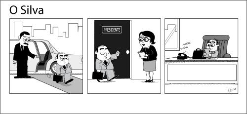 Cartoon: o gerente - the manager (medium) by besereno tagged gerente,manager